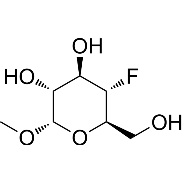 Methyl 4-deoxy-4-fluoro-α-D-glucose 56926-53-5